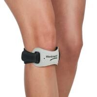 Wewa Med Patellabandage mit flexibler Silikonpelotte zur korrekten Führung der Sehne