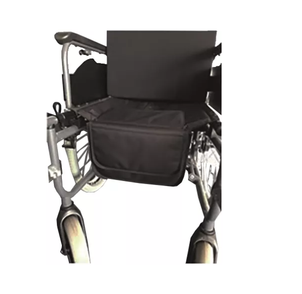 MORITZ REHA-HILFEN Rollstuhlfronttasche 30 x 2,5 x 21 cm schwarz mit Klettverschluss