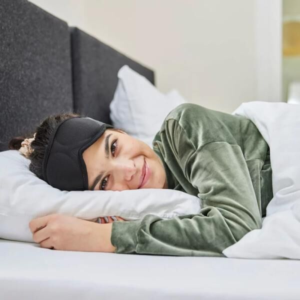 Nachtwaechter 3D+ ANINA Reise- und Schlafmaske mit breitem und flexiblem Komfort-Band