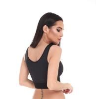 TRICONmed MAAM Kompressions-BH mit nahtfreier Körbchen und Reißverschluss vorne