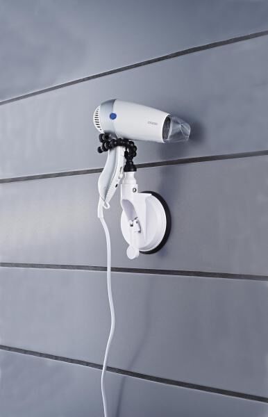 RIDDER Bad Universalsaughalter Jim Reisebutler, weiß, Gesamtlänge: ca. 29 cm