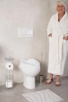 Vorschau: RIDDER WC-Sitzerhöhung Sam ca. 10 cm ohne Deckel mit Hygieneausschnitte, TÜV geprüft