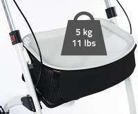 Vorschau: RIDDER Wohnraum-Rollator Pit zusammenklappbar mit Hand- und Feststellbremse