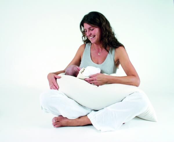 Mudis Stillkissen 30 x 150 cm, Füllung: Hirseschalen