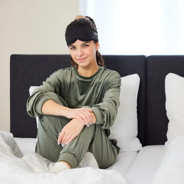 Nachtwaechter 3D+ ANINA Reise- und Schlafmaske mit breitem und flexiblem Komfort-Band