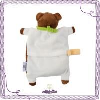 Vorschau: welliebellies® "Schmusetuch Bär" Wärmekuscheltier mit Bio-Hirse-Füllung, spendet bis zu 90 min Wärme