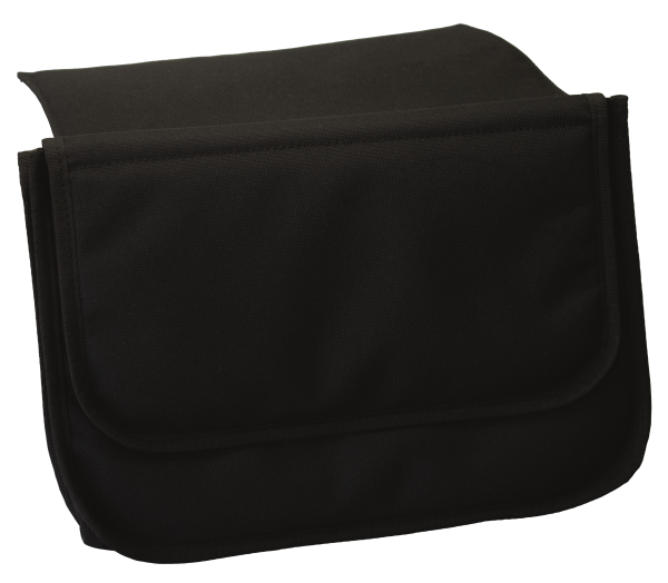 MORITZ REHA-HILFEN Rollstuhlfronttasche 30 x 2,5 x 21 cm schwarz mit Klettverschluss