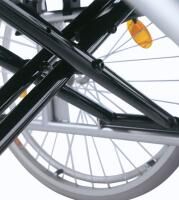 Vorschau: Bischoff & Bischoff Pyro Light XL Sondergrößen-Rollstuhl mit Seitenteil lang und Trommelbremse