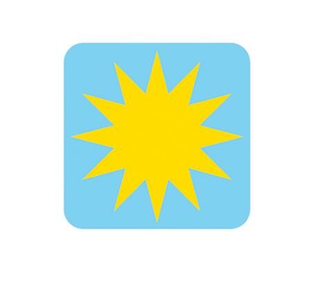 Deeel Captain Clever Wecker leuchtend mit Temperaturanzeige in rechteckiger Form