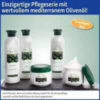 Bio-Vital 5-tlg. Pflegeset Oliven-Öl einzigartige Pflegeserie mit wertvollem mediterranem Olivenöl