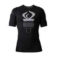 Vorschau: entorch Performance Shirt Shortsleeve Unisex schwarz zur Stabilisierung des Oberkörpers