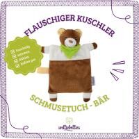 welliebellies® "Schmusetuch Bär" Wärmekuscheltier mit Bio-Hirse-Füllung, spendet bis zu 90 min Wärme