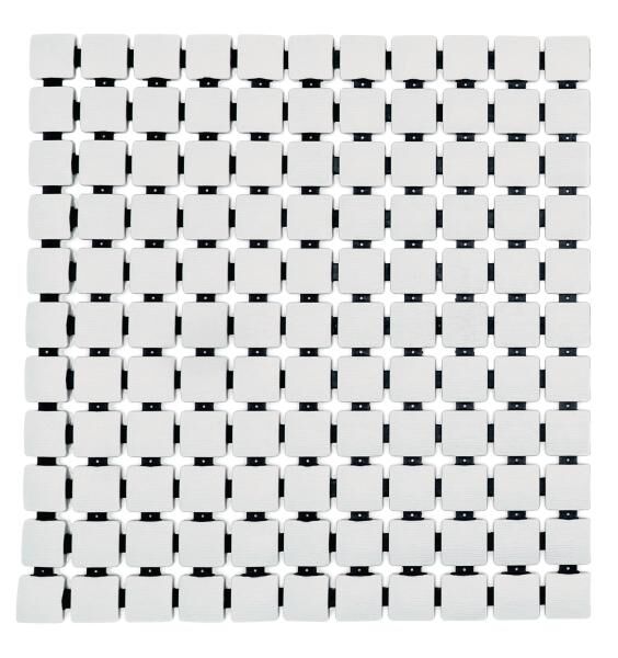RIDDER Duscheinlage Nevis 54 x 54 cm mit Saugnäpfen aus synthetischem Kautschuk