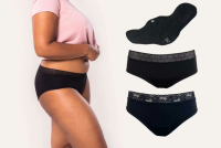 SELENACARE Periodenunterwäsche Starterset mit Hipster, Classic Hose und Binde
