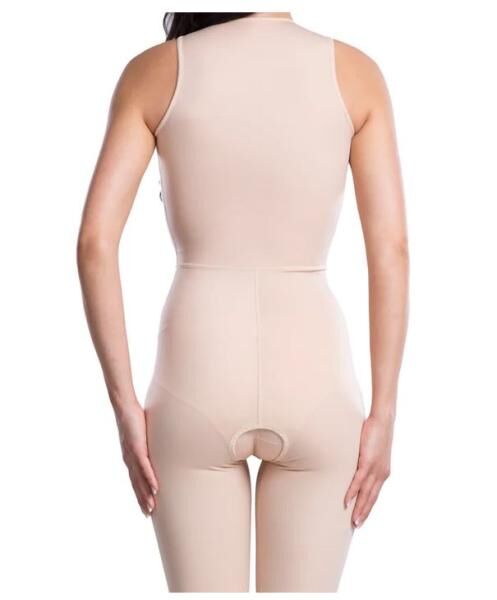 lipoelastic MGF Variant postoperativer Kompressionsbody mit Hygieneöffnung u. Hakenverschluss