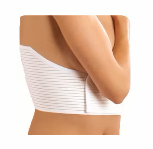 BOUFEIDA Rippenbandage Verstellbar - Atmungsaktiv Für Gebrochene Rippen & Verletzungen