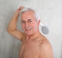 Vorschau: RIDDER Rückencremer / Eincremehilfe Ease in weiß, großer Massagekopf mit 17 Rollen