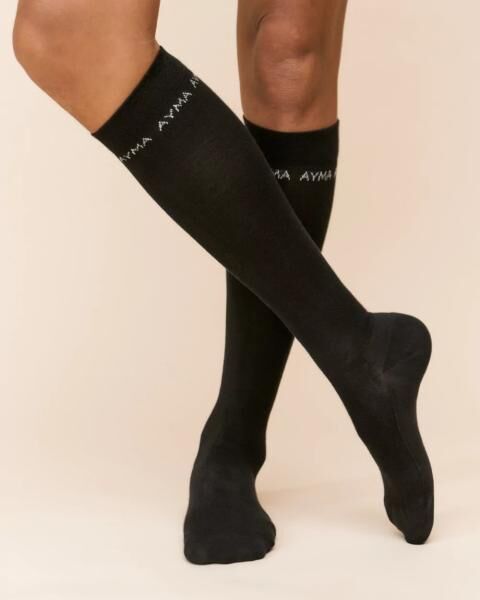 Aviator Kompressionssocken aus Bio Baumwolle, hohe Feuchtigkeitsaufnahme versch. Größen