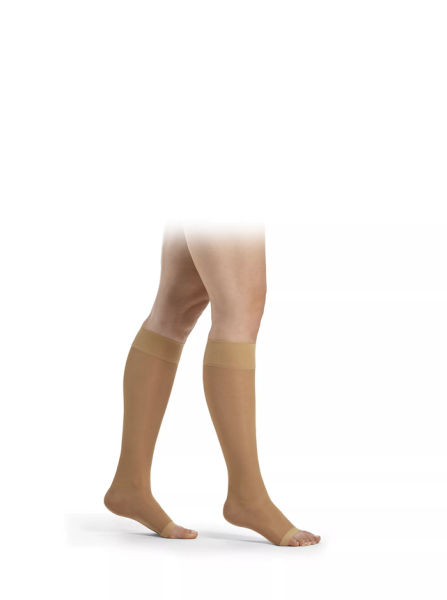 SIGVARIS DELILAH mesh Stützstrümpfe 140 den mit semi-transparenter Optik in verschiedenen Längen