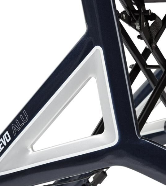 BB Alevo Alu Leichtgewichtrollator mit Komfortsitz inkl. Tasche, faltbar, Sitzhöhe 51 o. 58,5 cm