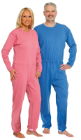 Vorschau: suprima Inkontinenz Pflegeoverall 100% Baumwolle für Frauen und Männer mit teilbaren Reißverschluss