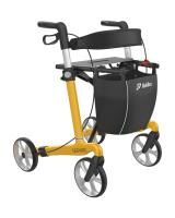 Vorschau: Mobilex Gepard Standard Carbon-Rollator Sitzhöhe 62 cm, mit Feststellbremsen und faltbar