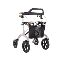 Vorschau: SALJOL AR62 Allround Aluminium Rollator mit Ankipphilfe, Sitzhöhe: 62 cm, zusammenklappbar