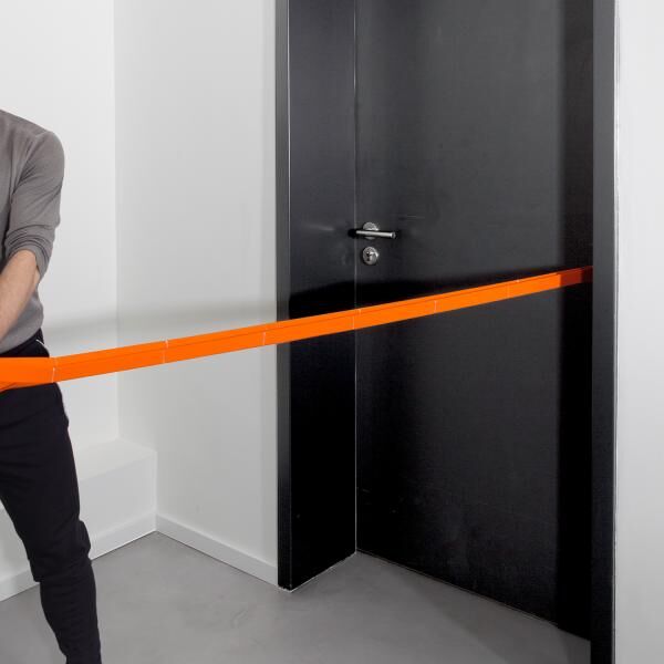 FLEXVIT Tür-Anker zur Fixierung der Bänder an der Tür, variabel und schnell fixierbar ohne Bohren