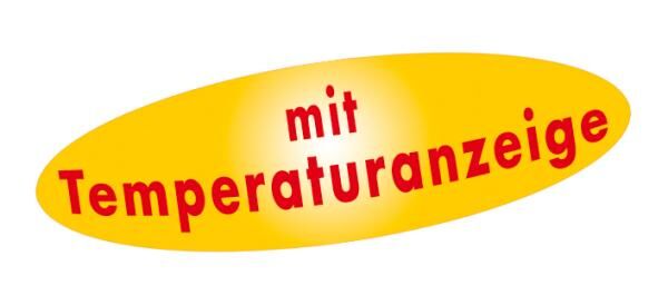 Deeel Captain Clever Wecker leuchtend mit Temperaturanzeige in rechteckiger Form