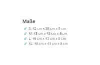 Vorschau: ANTAR Antidekubitus Schmerz-Sitzkissen aus Viskoseschaum mit Memory-Effekt u. abnehmbarer Bezug