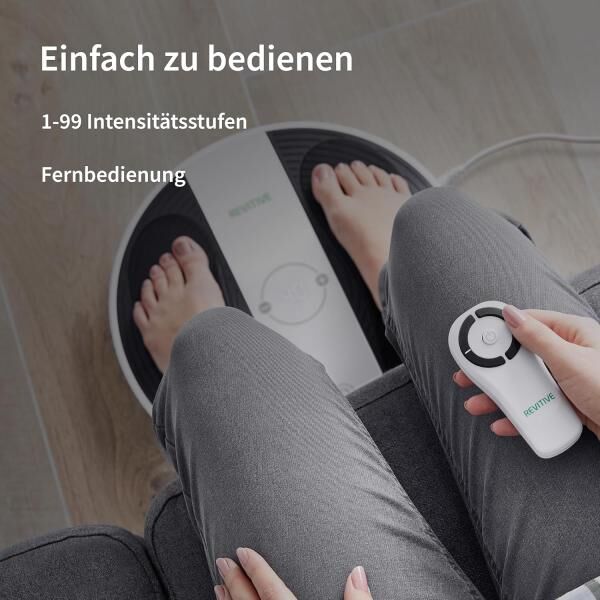 REVITIVE Pro Health Durchblutungs-Stimulator Unterstützung für gesunde Beine und Füße