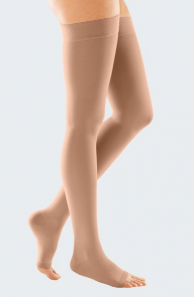 medi Duomed Basic strapazierfähige und blickdichte Kompressionsstrümpfe mit antibakterieller Wirkung