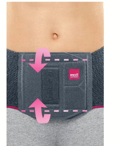 Medi Lumbamed plus Lumbalstützorthese zur Stabilisierung mit Vario-Flex-Pelotte