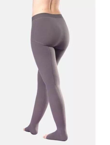 COMPRESSANA Forte Pro Knie-Kompressionsstrümpfe mit offener Fußspitze u. elastischen Flachnähten