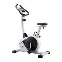 ANTAR magnetisches höhenverstellbares Ergometer Fitnessbike/Heimtrainer mit Computer und Pulsmessung