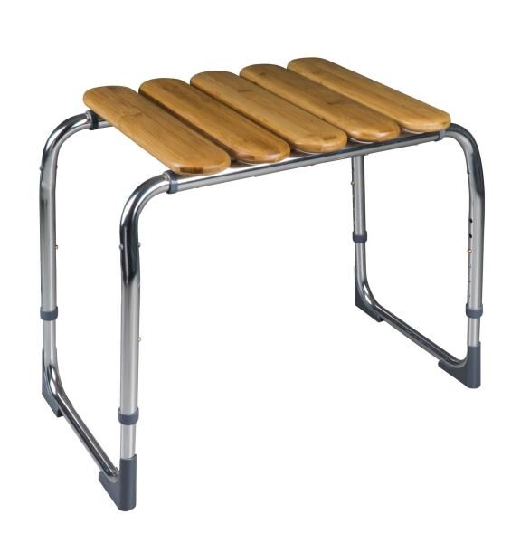 RIDDER Bad-Hocker Pro höhenverstellbar Gesamtabmessung: ca. 59,5 x 36 x 41,5-54 cm