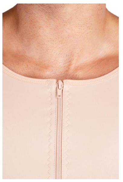 lipoelastic MTmL Comfort ärmellose postoperative Kompressionsweste Brust Rücken m. Reißverschluss