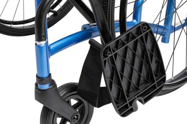 STRONGBACK Mobility COMFORT Leichtgewicht-Rollstuhl mit Rückenstütze und Trommelbremsen