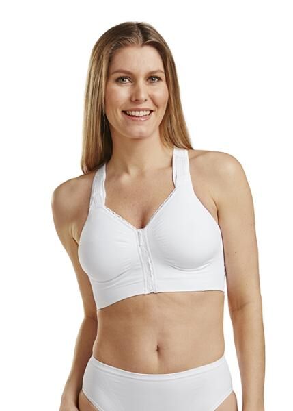 TRICONmed CareFix Ava nahtloser postoperativer Kompressions-BH, Reißverschluss vorne