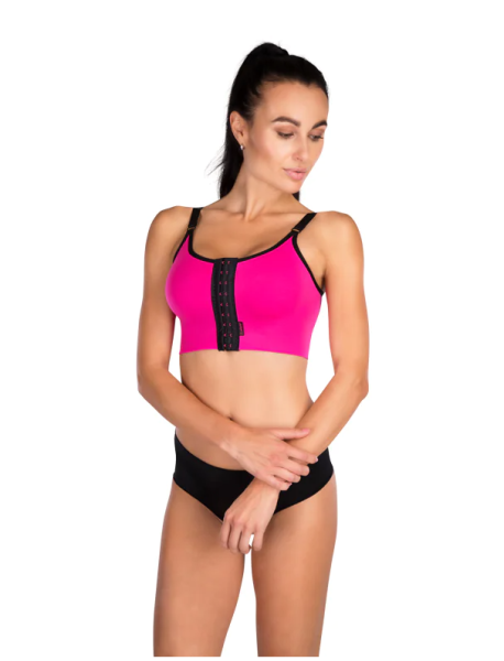 lipoelastic PI relax nahtloser postoperativer Kompressions-BH mit verstellbaren Trägern