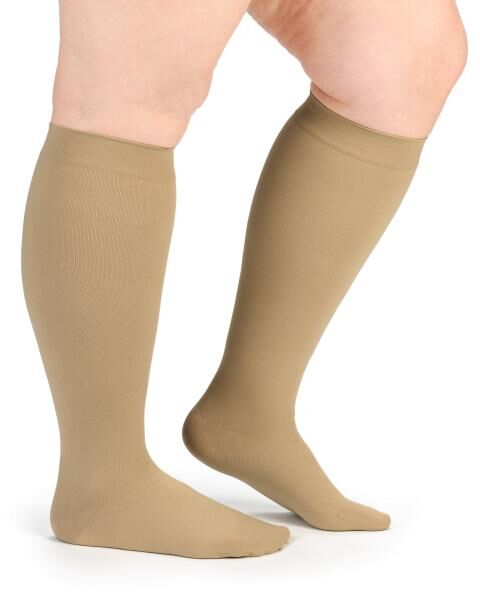 COMPRESSANA Cotton Kompressionsstrümpfe m. Baumwolle für juckende und trockene Haut in versch. Länge