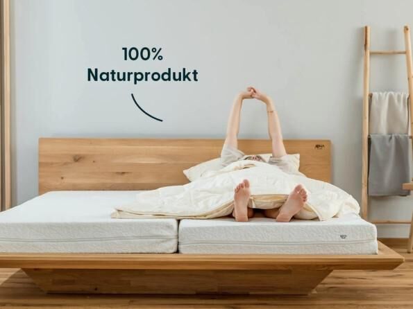 JONA SLEEP Bio Kombi-Bettdecke Tencelfaser mit zwei Füllungen für ein optimales Klimamanagement