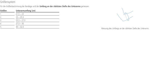 Ofa Dynamics Plus Epicondylitisbandage latexfreie Strickbandage für Tennisarm u. Golferarm
