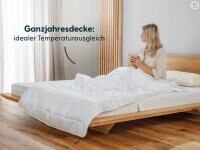 Vorschau: JONA SLEEP Bio Ganzjahres-Bettdecke Tencelfaser für ein optimales Feuchtigkeits- und Temperaturmanag
