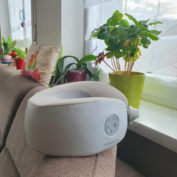 ERGOLEBEN Shiatsu Reise Massagekissen mit Akku, kabellos