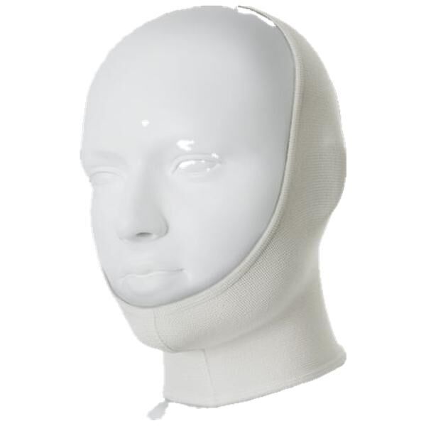 THUASNE CICATREX postoperative Kompressions-Kinnschlinge mit Klettverschluss u. flachen Nähten