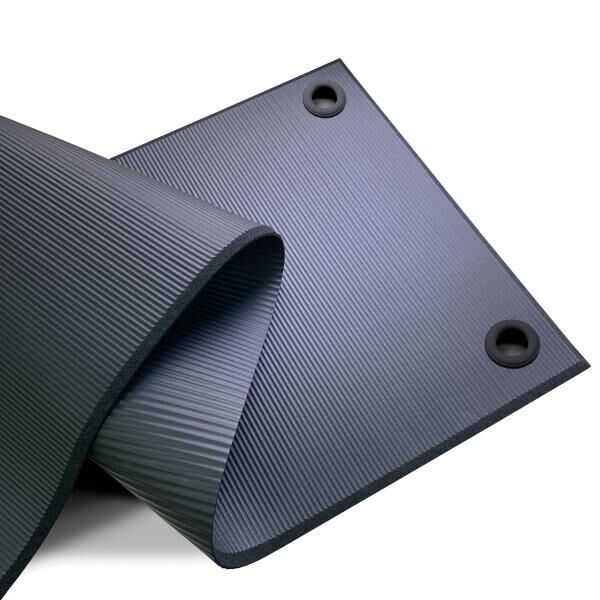 ARTZT vitality Gymnastikmatte mit Ösen aus NBR Schaum, Maße: 188 x 60 x 1 cm