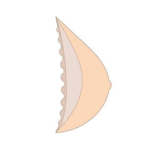 amoena Energy 1S Brustprothese, flache Brustform, symmetrisch