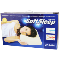Vorschau: Mobilex SoftSleep Contour, Orthopädisches Memory Foam Kissen, 50 x 30 cm
