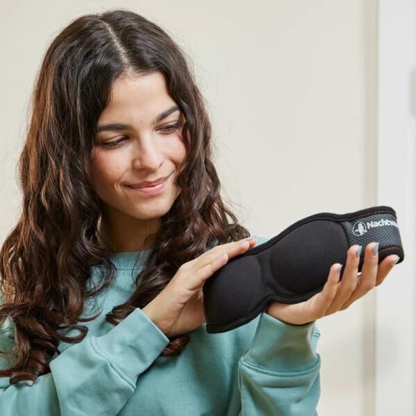 Nachtwaechter 3D+ ANINA Reise- und Schlafmaske mit breitem und flexiblem Komfort-Band